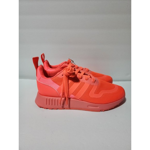 New Adidas Multix Big Kid ‘turbo’  Red/Cloud White  GX2223 Size 4.5Y WOMEN'S 5.5 - Picture 5 of 9